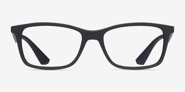 Ray-Ban RB7047 Black PlasticEyeglass Frames from EyeBuyDirect, Front View