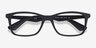 Ray-Ban RB7047 Black PlasticEyeglass Frames from EyeBuyDirect, Closed View