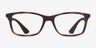 Ray-Ban RB7047 Tortoise Brown PlasticEyeglass Frames from EyeBuyDirect, Front View