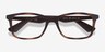 Ray-Ban RB7047 Tortoise Brown PlasticEyeglass Frames from EyeBuyDirect, Closed View