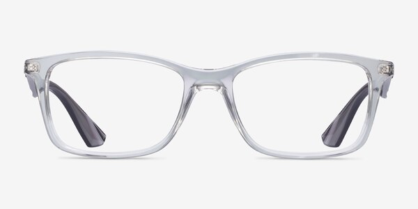 Ray-Ban RB7047 Clear & Gray Plastique Montures de lunettes de vue