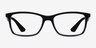 Ray-Ban RB7047 Black PlasticEyeglass Frames from EyeBuyDirect, Front View