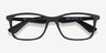 Ray-Ban RB7047 Black PlasticEyeglass Frames from EyeBuyDirect, Closed View