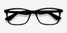 Ray-Ban RB7047 Tortoise Brown PlasticEyeglass Frames from EyeBuyDirect, Closed View