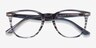 Ray-Ban RB7159 Blue PlasticEyeglass Frames from EyeBuyDirect, Closed View