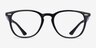 Ray-Ban RB7159 Black PlasticEyeglass Frames from EyeBuyDirect, Front View