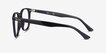 Ray-Ban RB7159 Black PlasticEyeglass Frames from EyeBuyDirect, Side View