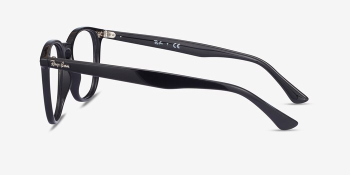 Ray-Ban RB7159 Black Plastic Eyeglass Frames from EyeBuyDirect