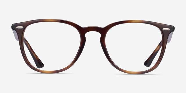 Ray-Ban RB7159 Tortoise PlasticEyeglass Frames from EyeBuyDirect, Front View