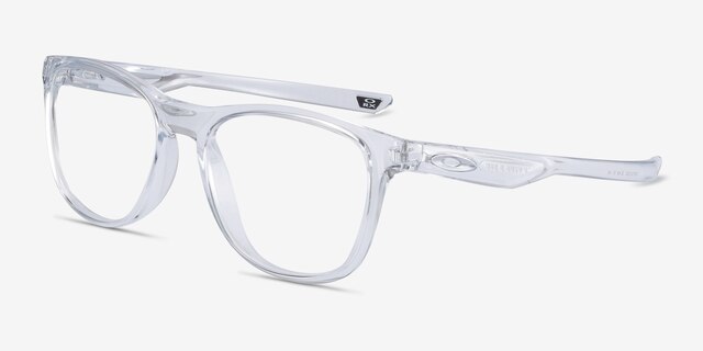 Oakley Trillbe X Clear PlasticEyeglass Frames from EyeBuyDirect, Angle View
