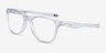 Oakley Trillbe X Clear PlasticEyeglass Frames from EyeBuyDirect, Angle View