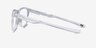Oakley Trillbe X Clear PlasticEyeglass Frames from EyeBuyDirect, Side View