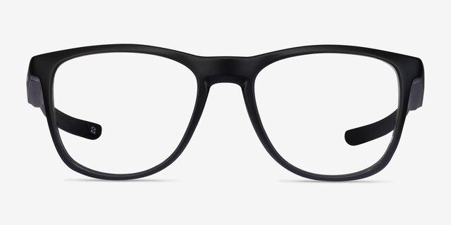 Oakley Trillbe X Matte Black PlasticEyeglass Frames from EyeBuyDirect, Front View