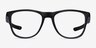 Oakley Trillbe X Matte Black PlasticEyeglass Frames from EyeBuyDirect, Front View