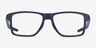 Oakley Chamfer Squared Universe Blue PlastiqueMontures de lunettes de vue d'EyeBuyDirect, Vue de Face