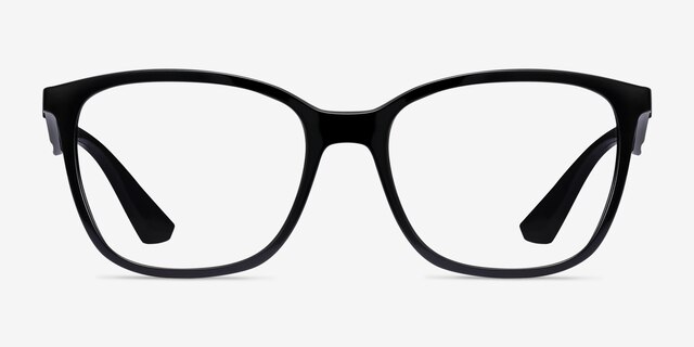 Ray-Ban RB7066 Black PlasticEyeglass Frames from EyeBuyDirect, Front View