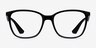 Ray-Ban RB7066 Black PlasticEyeglass Frames from EyeBuyDirect, Front View