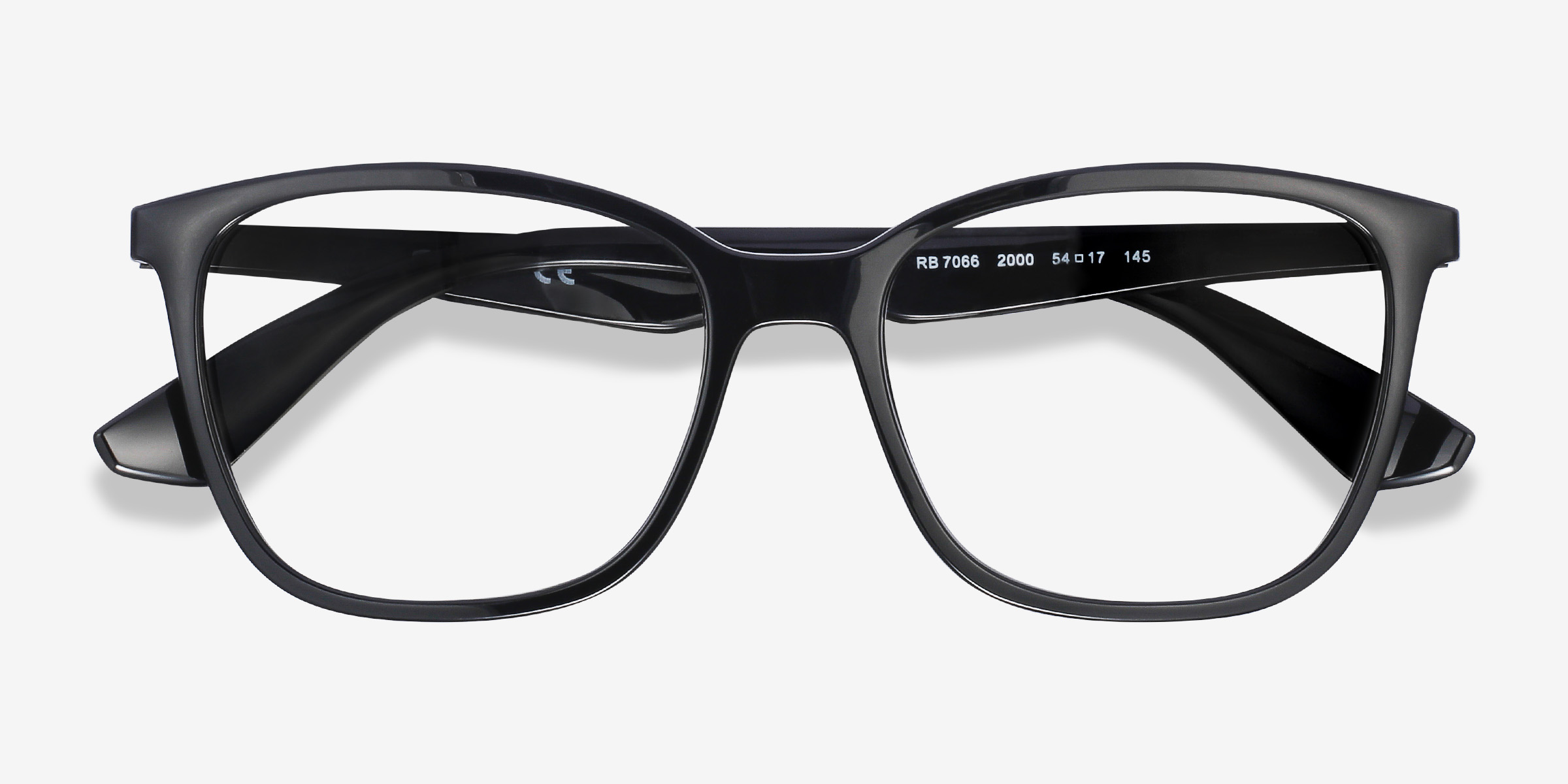 Ray Ban Rb7066 Square Black Frame Eyeglasses Eyebuydirect Canada 