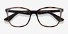 Ray-Ban RB7066 Tortoise Brown PlasticEyeglass Frames from EyeBuyDirect, Closed View