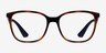 Ray-Ban RB7066 Tortoise Blue PlasticEyeglass Frames from EyeBuyDirect, Front View