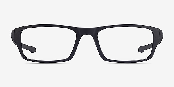 Oakley Chamfer Satin Black Plastic Eyeglass Frames