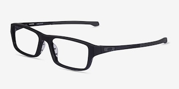 Oakley Chamfer - Rectangle Satin Black Frame Glasses For Men | Eyebuydirect