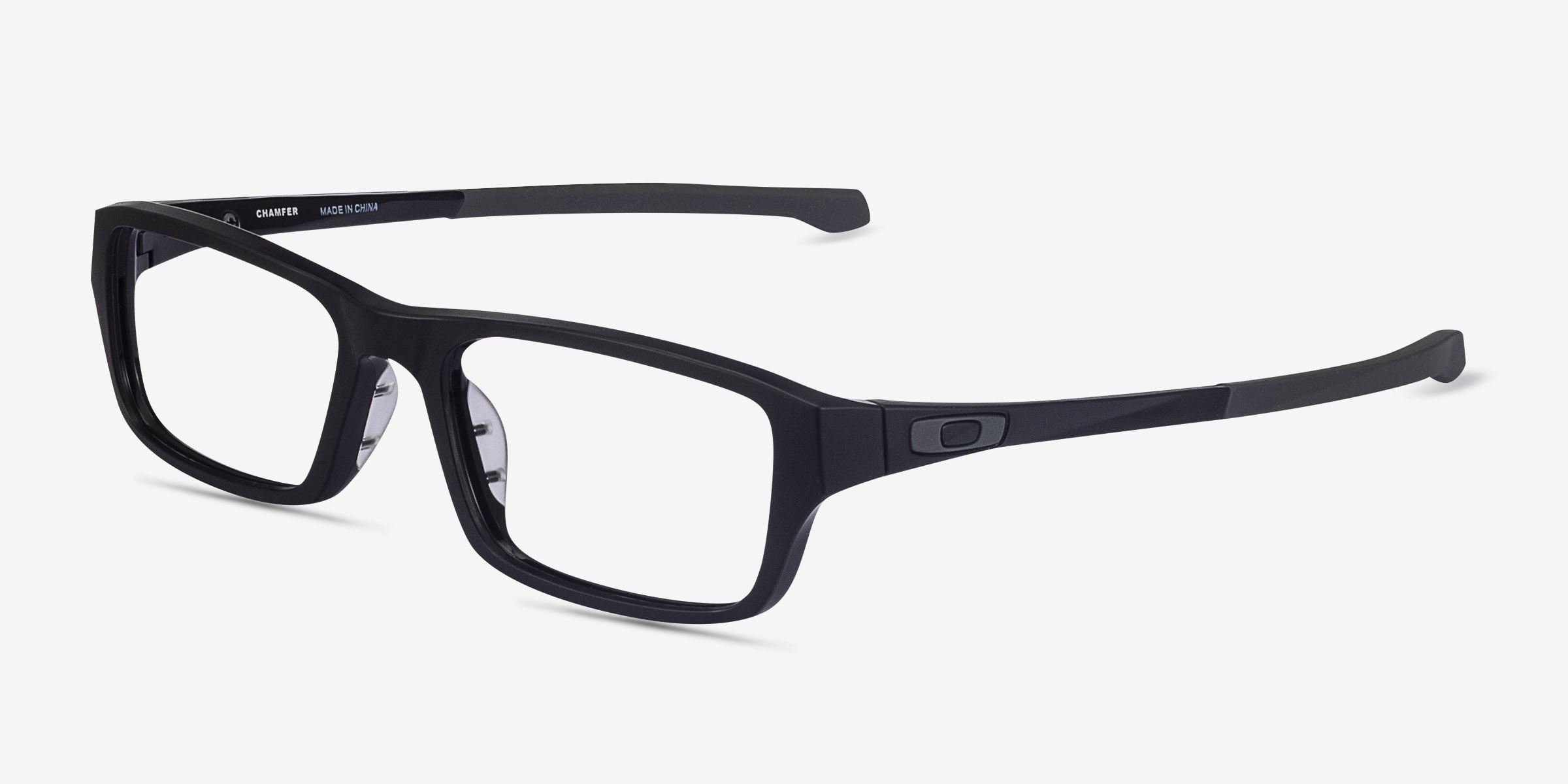 Oakley Chamfer Rectangle Satin Black Frame Glasses For Men Eyebuydirect Canada 3550