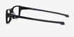Oakley Chamfer Satin Black PlasticEyeglass Frames from EyeBuyDirect, Side View