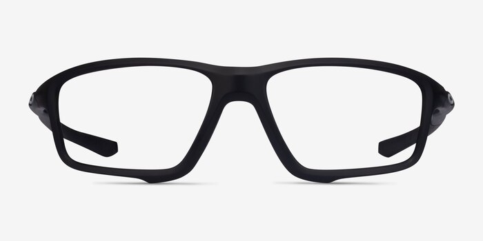 Oakley Crosslink Zero Satin Black Plastic Eyeglass Frames from EyeBuyDirect