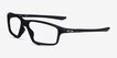 Oakley Crosslink Zero Satin Black PlasticEyeglass Frames from EyeBuyDirect, Angle View