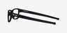 Oakley Marshal Mnp Satin Black PlasticEyeglass Frames from EyeBuyDirect, Side View