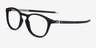 Oakley Pitchman R Satin Black PlasticEyeglass Frames from EyeBuyDirect, Angle View
