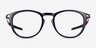 Oakley Pitchman R Black Ink PlasticEyeglass Frames from EyeBuyDirect, Front View