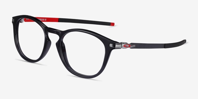 Oakley Pitchman R Black Ink PlasticEyeglass Frames from EyeBuyDirect, Angle View