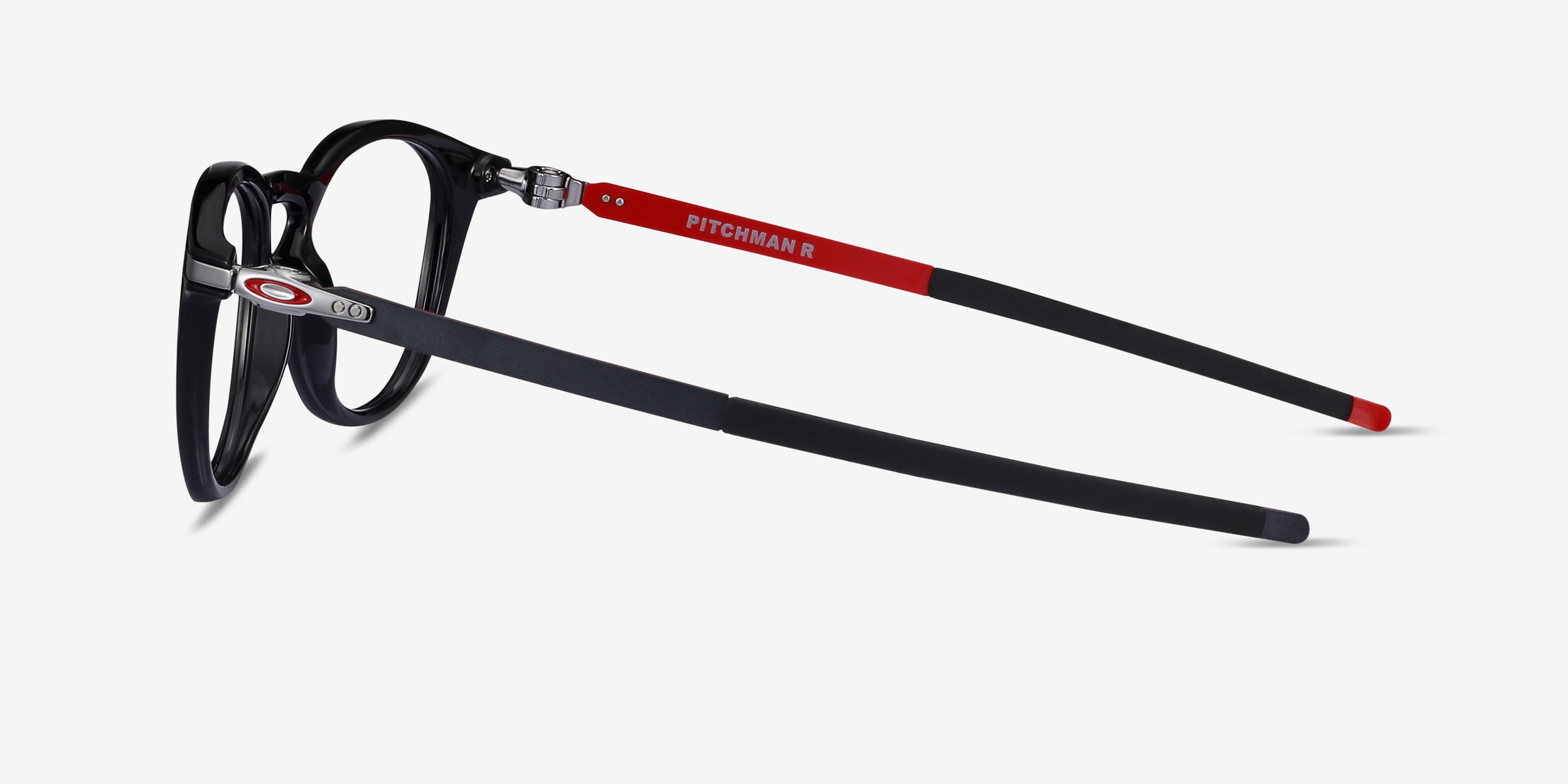 Oakley Pitchman R - Round Satin Black Frame Glasses For Men