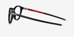 Oakley Pitchman R Black Ink PlasticEyeglass Frames from EyeBuyDirect, Side View