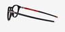 Oakley Pitchman R Black Ink PlasticEyeglass Frames from EyeBuyDirect, Side View