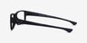 Oakley Airdrop Mnp Satin Black PlastiqueMontures de lunettes de vue d'EyeBuyDirect, Vue de Côté