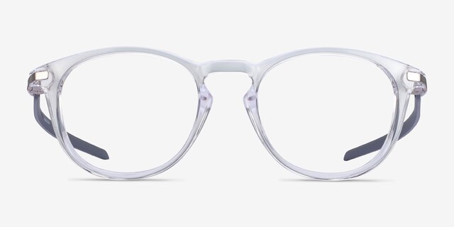Oakley Pitchman R Carbon Clear Gray PlasticEyeglass Frames from EyeBuyDirect, Front View