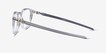 Oakley Pitchman R Carbon Clear Gray PlasticEyeglass Frames from EyeBuyDirect, Side View