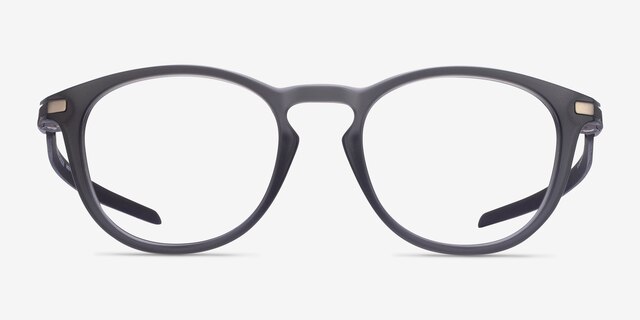 Oakley Pitchman R Carbon Satin Gray PlasticEyeglass Frames from EyeBuyDirect, Front View