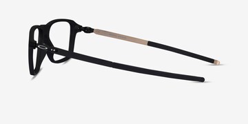 Oakley Wheel House - Rectangle Satin Black Frame Glasses For Men |  Eyebuydirect