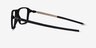 Oakley Wheel House Satin Black PlastiqueMontures de lunettes de vue d'EyeBuyDirect, Vue de Côté
