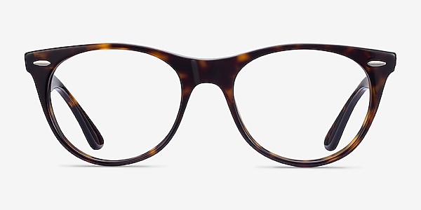 Ray-Ban RB2185V Tortoise Acetate Eyeglass Frames