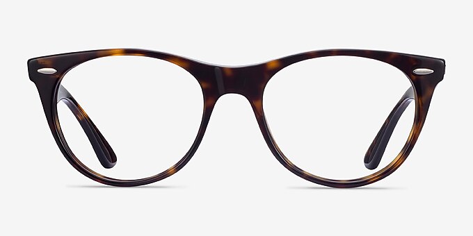 Ray-Ban RB2185V Tortoise Acetate Eyeglass Frames