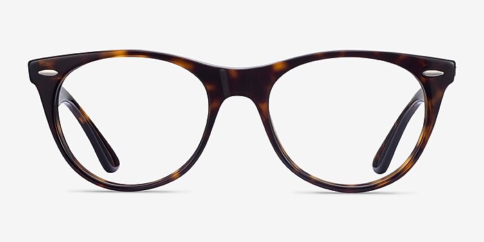 Ray-Ban RB2185V Tortoise Acetate Eyeglass Frames from EyeBuyDirect