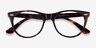 Ray-Ban RB2185V Tortoise AcetateEyeglass Frames from EyeBuyDirect, Closed View