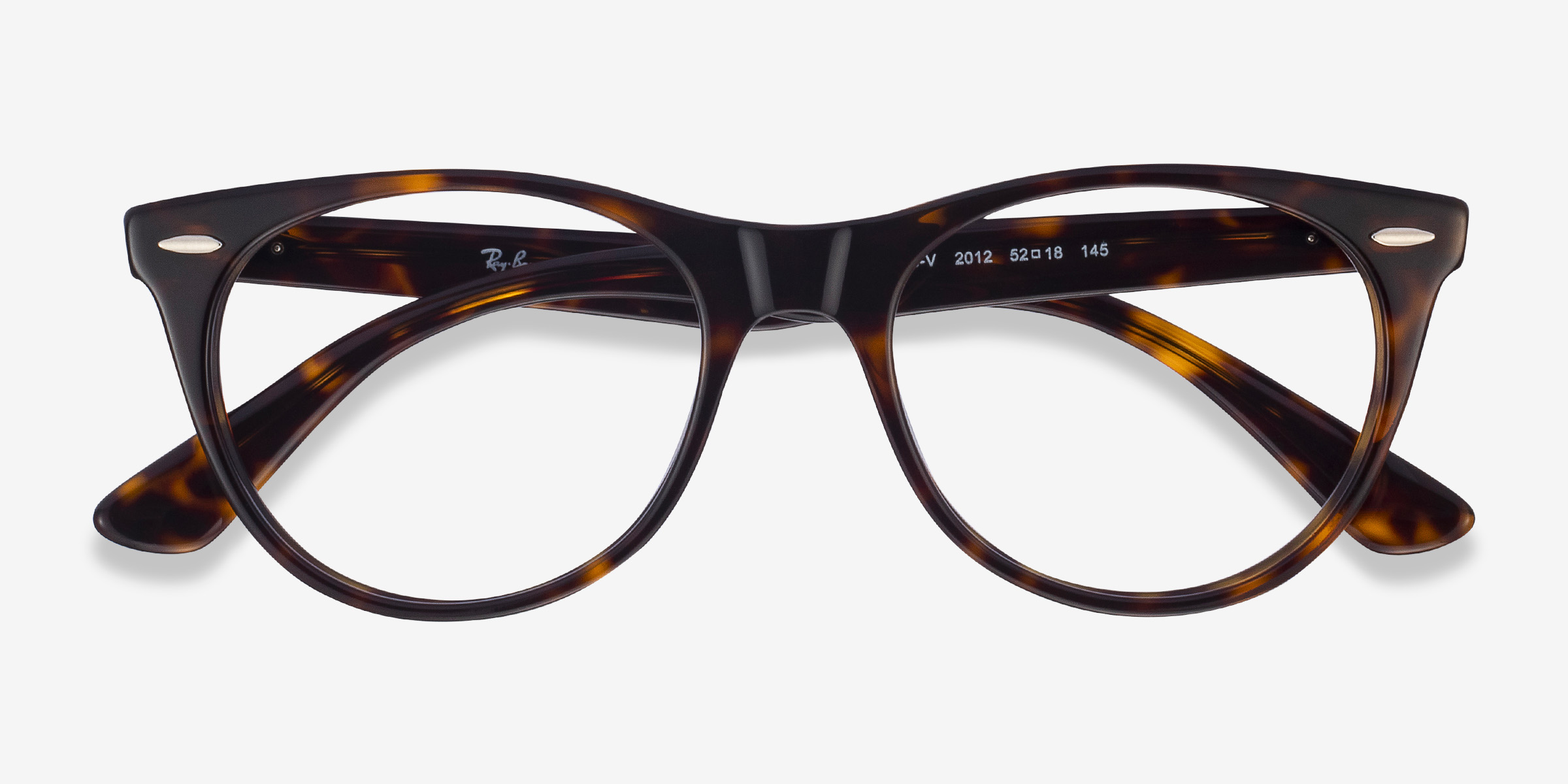 Ray-Ban RB2185V - Cat Eye Tortoise Frame Eyeglasses | Eyebuydirect Canada