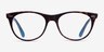 Ray-Ban RB2185V Tortoise Blue AcetateEyeglass Frames from EyeBuyDirect, Front View