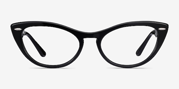 Ray-Ban Nina Black Acetate Eyeglass Frames